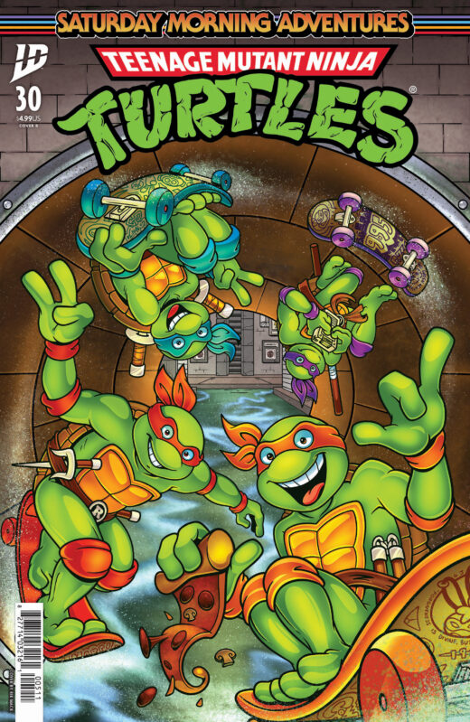 TEENAGE MUTANT NINJA TURTLES Saturday Morning Adventures #30 Variant B (Mack)