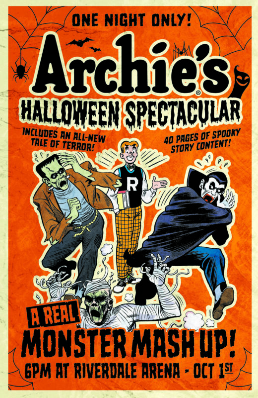 ARCHIES HALLOWEEN SPECTACULAR #1 (ONE SHOT) CVR B BOB WHITE RETRO ART VAR