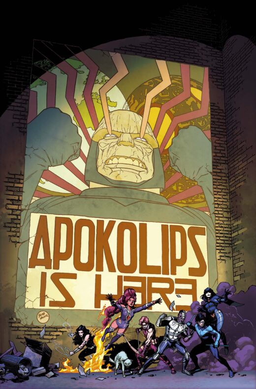 TITANS #28 CVR B BRAD WALKER CARD STOCK VAR (DC K.O.)