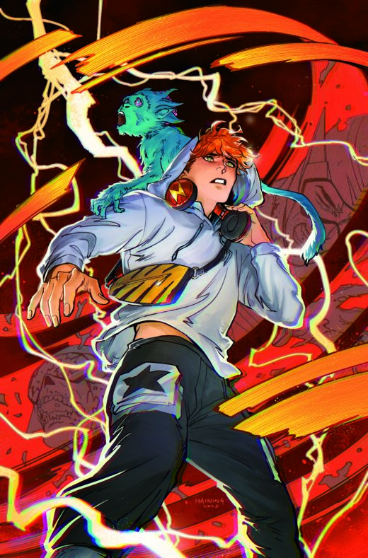 ABSOLUTE FLASH #8 CVR B HAINING CARD STOCK VAR