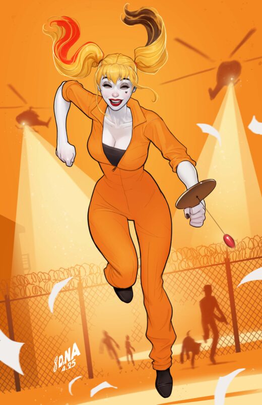 HARLEY QUINN #55 CVR B DAVID NAKAYAMA CARD STOCK VAR