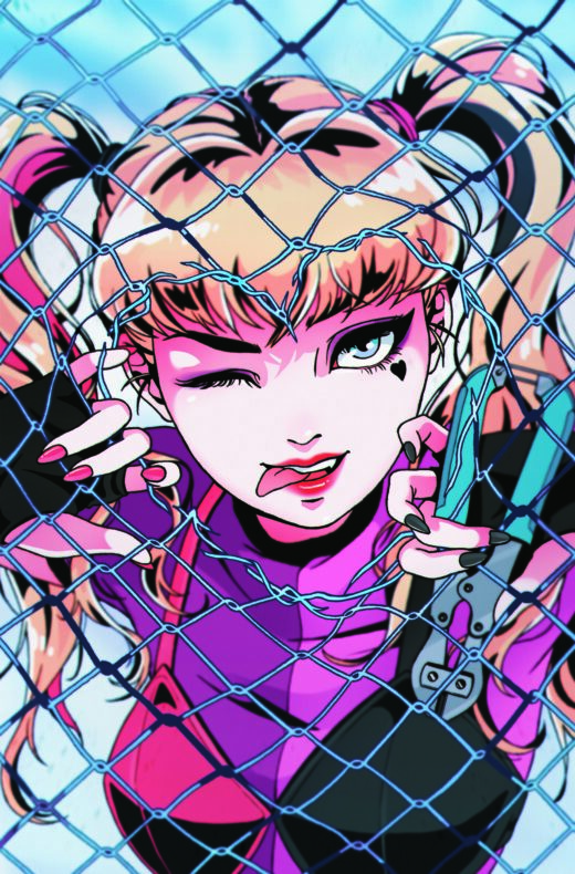 HARLEY QUINN #55 CVR D JESSICA LUNA CARD STOCK VAR