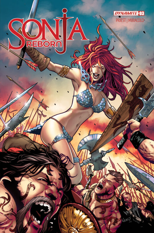 SONJA REBORN #3 CVR D GREG LAND VAR