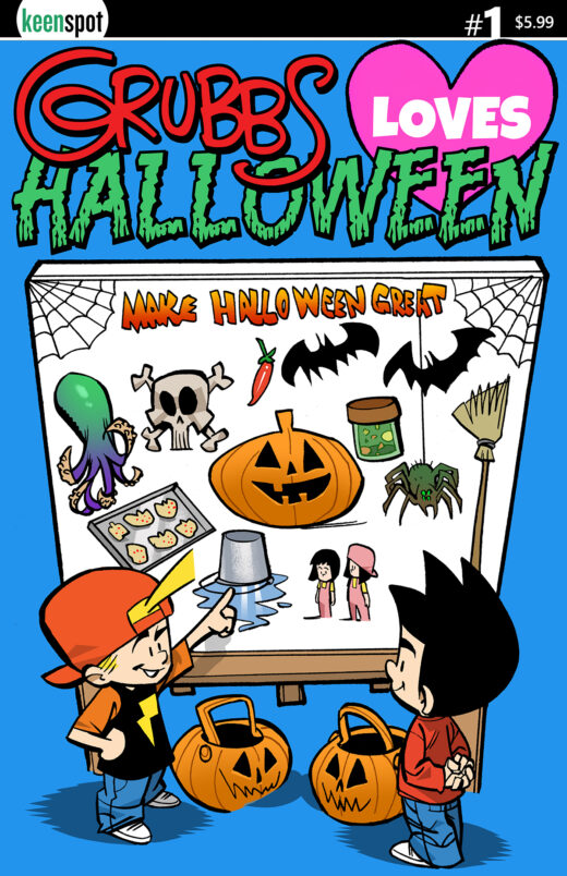 GRUBBS LOVES HALLOWEEN #1 (ONE SHOT) CVR A ATHILA FABBIO