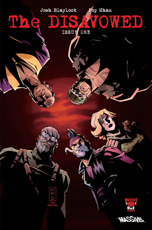 DISAVOWED #1 (OF 5) CVR C TRAVIS HYMEL HOMAGE VAR (MR)