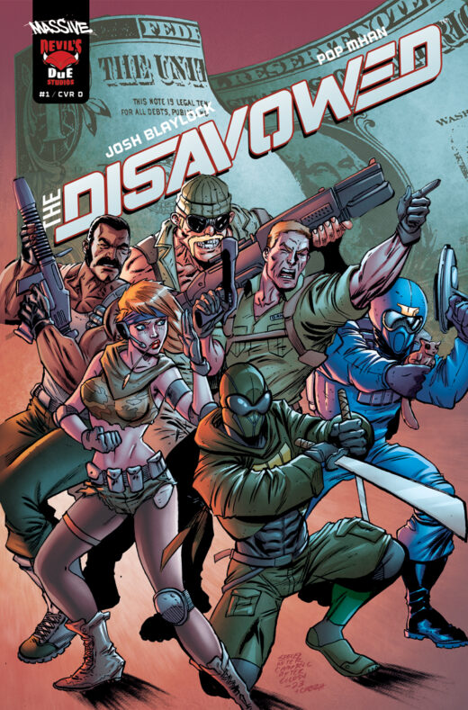 DISAVOWED #1 (OF 5) CVR D TIM SEELEY HOMAGE VAR (MR)