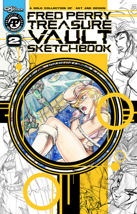 FRED PERRY TREASURE VAULT #2 CVR A FRED PERRY PENCIL SKETCH