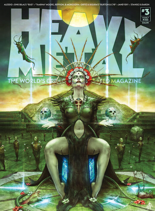 HEAVY METAL MAGAZINE #3 CVR C AUGUSTIN ALLESSIO VAR (MR)