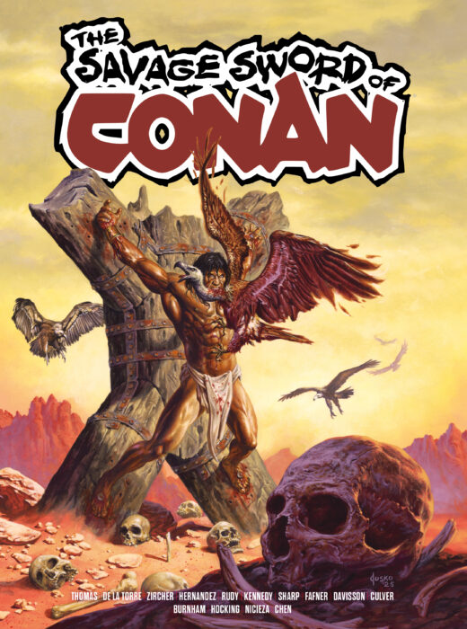 SAVAGE SWORD OF CONAN TP VOL 03 DIRECT MARKET EDITION JOE JUSKO CVR (MR)