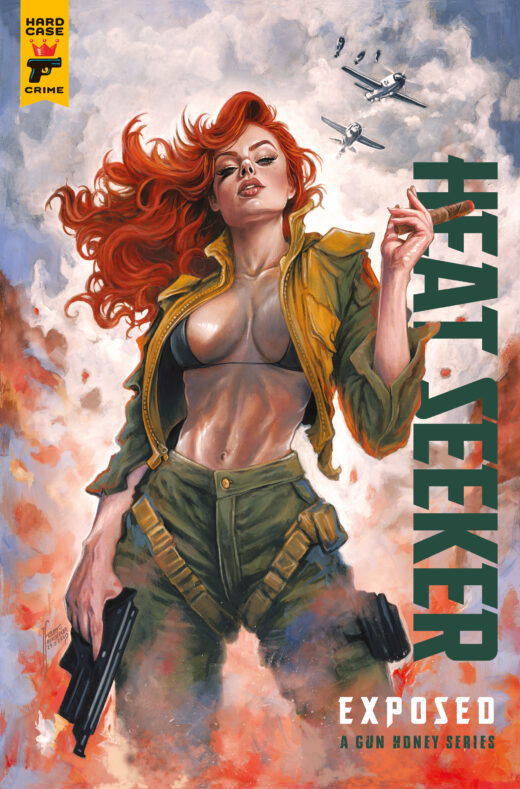 HEAT SEEKER EXPOSED A GUN HONEY SERIES #1 (OF 4) CVR O SDCC EXCLUSIVE TEHANI FARR FOIL TRADE VAR (MR) Limited to 500 copies Allocations May Occur.