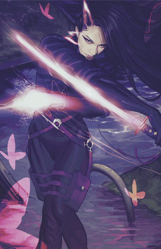 X-MEN #22 JOSHUA SWABY PSYLOCKE VIRGIN VARIANT