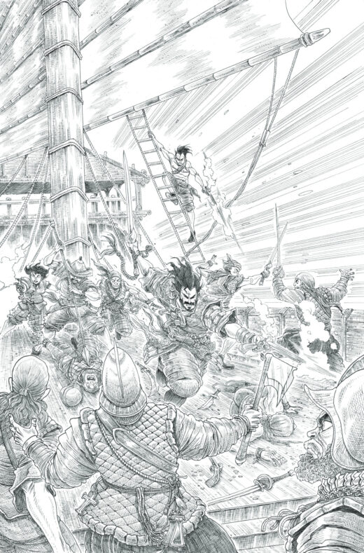 BRZRKR: The Bleeding Tide #1 H 1:25 INCV (Full Art, Stokoe)