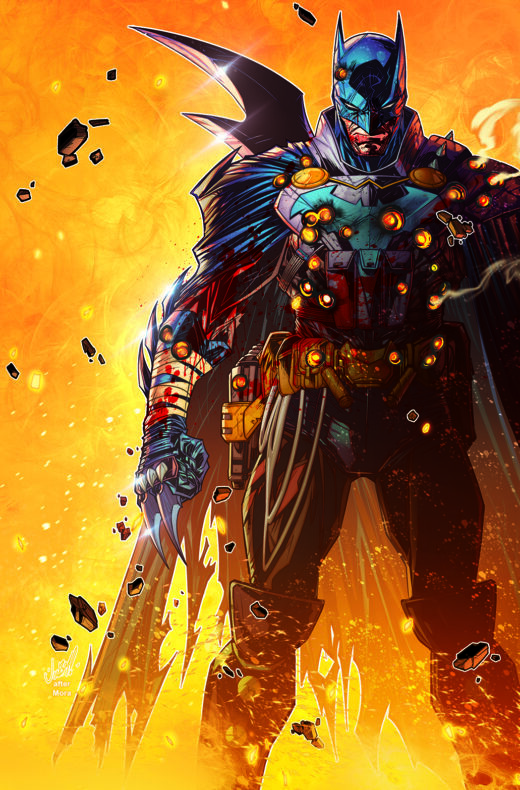 DC K.O. KNIGHTFIGHT #1 (OF 4) CVR B JONBOY MEYERS CARD STOCK VAR