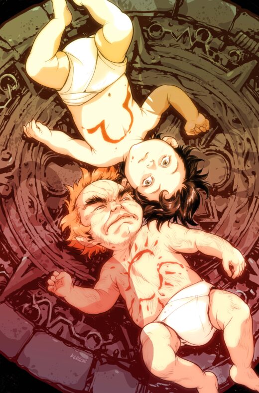 NEW GODS #12 (OF 12) CVR C KARL KERSCHL CARD STOCK VAR