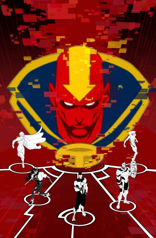 JUSTICE LEAGUE RED #4 (OF 6) CVR B DAVID BALDEON CARD STOCK VAR