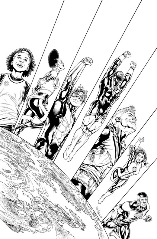 GREEN LANTERN CORPS #10 CVR B RIAN GONZALES CARD STOCK VAR