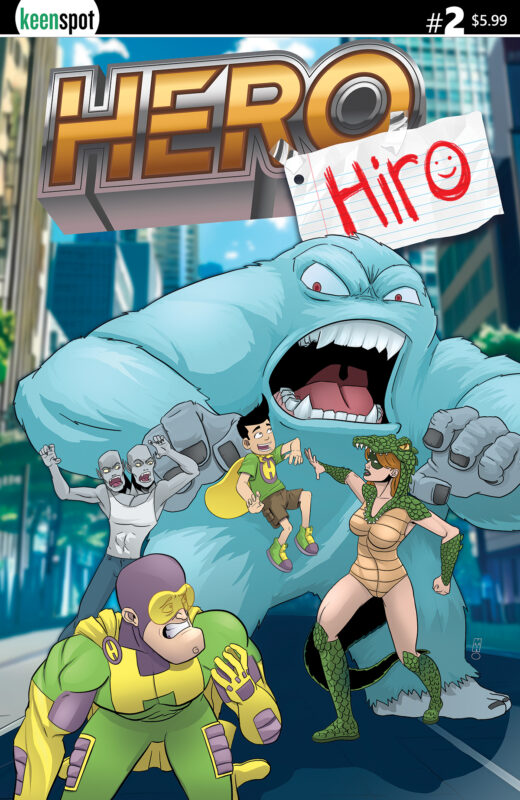 HERO HIRO #2 CVR A MICHAEL ADAMS