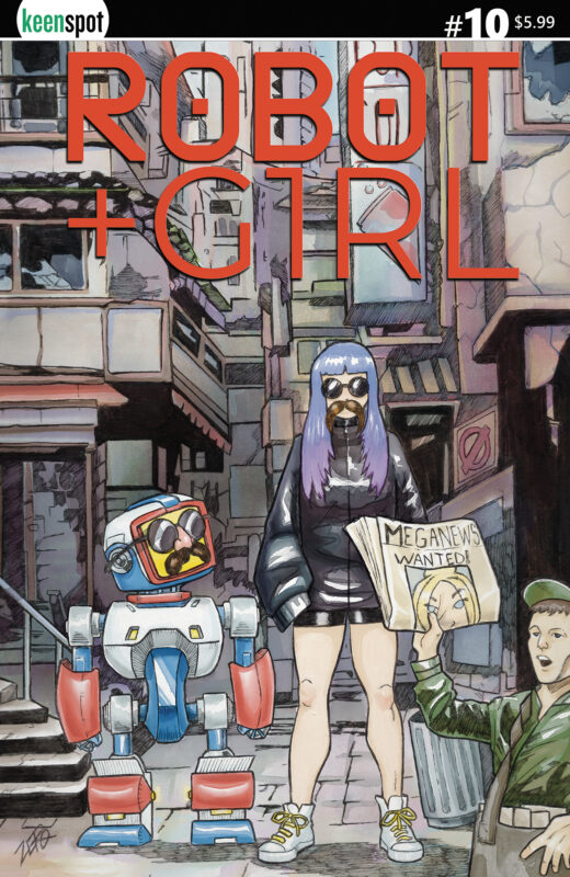 ROBOT + GIRL #10 CVR C JOE WILLIAMSON VAR