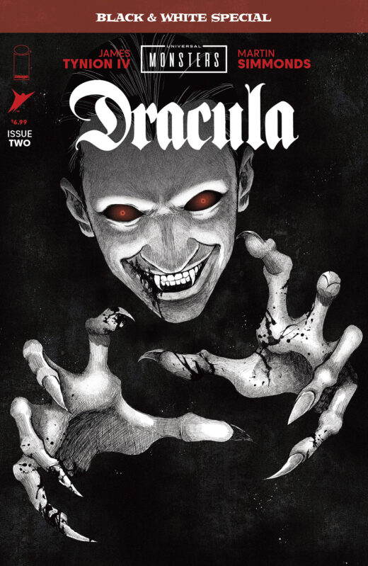 UNIVERSAL MONSTERS DRACULA BLACK & WHITE SPECIAL #2 (OF 2) CVR B ANWITA CITRIYA VAR