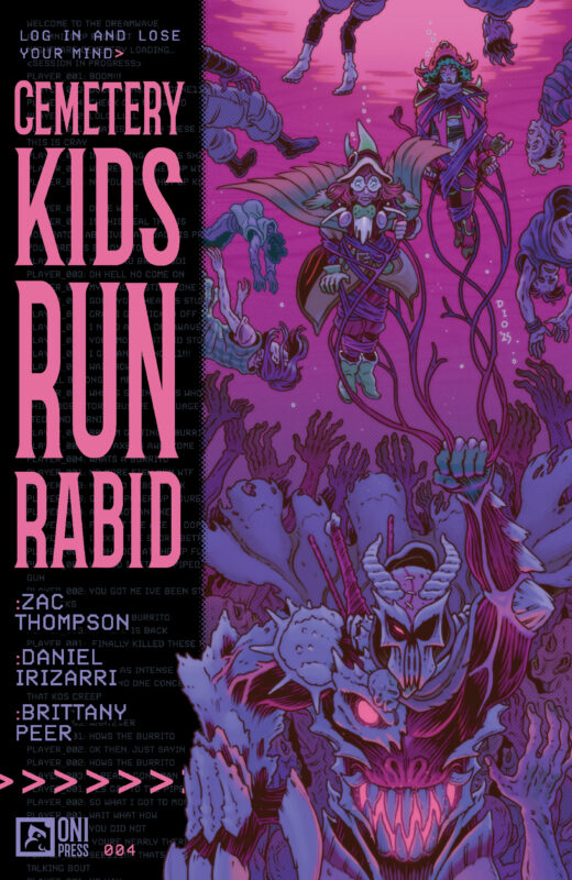 CEMETERY KIDS RUN RABID #4 (OF 4) CVR A DANIEL IRIZARRI