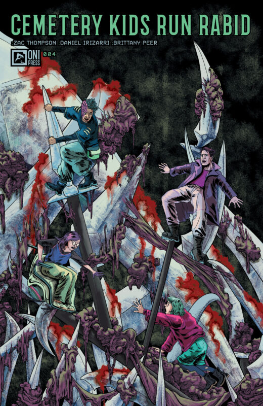 CEMETERY KIDS RUN RABID #4 (OF 4) CVR B JENNA CHA VAR