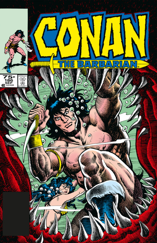 CONAN THE BARBARIAN THE ORIGINAL COMICS OMNIBUS HC VOL 07 REGULAR EDITION MIKE DOCHERTY (MR)