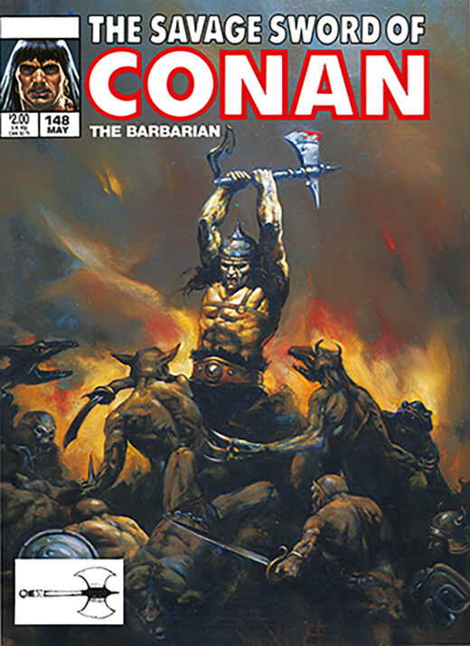 SAVAGE SWORD OF CONAN THE ORIGINAL COMICS OMNIBUS HC VOL 11 DIRECT MARKET EDITION DOUG BEEKMAN CVR (MR)