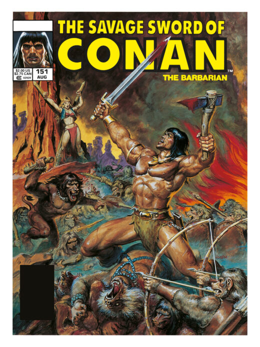 SAVAGE SWORD OF CONAN THE ORIGINAL COMICS OMNIBUS HC VOL 11 REGULAR EDITION EARL NOREM (MR)