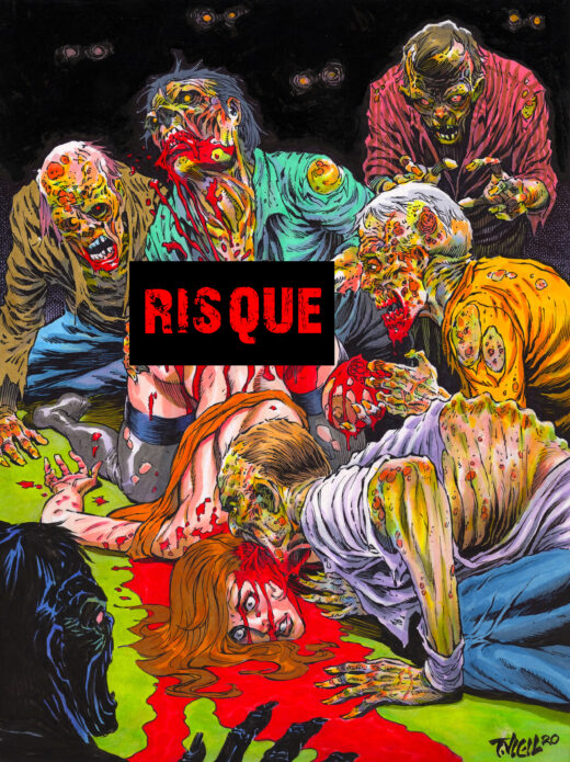 ZOMBIE TERROR #1 UNDEAD SPECIAL (ONE SHOT) CVR D TIM VIGIL NSFW VAR (MR) Previously Solicited