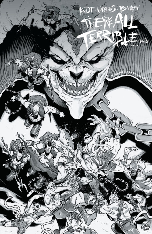 THEYRE ALL TERRIBLE #3 (OF 4) CVR B ROBERT GILL VAR