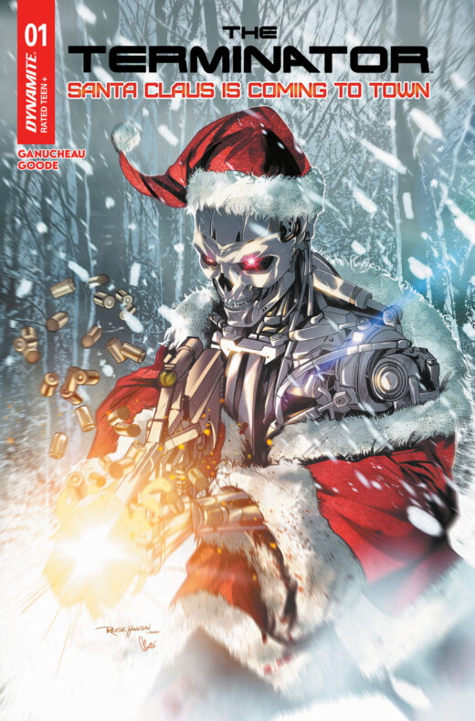 TERMINATOR SANTA CLAUS IS COMING TO TOWN #1 (ONE SHOT) CVR C REESE HANNIGAN VAR