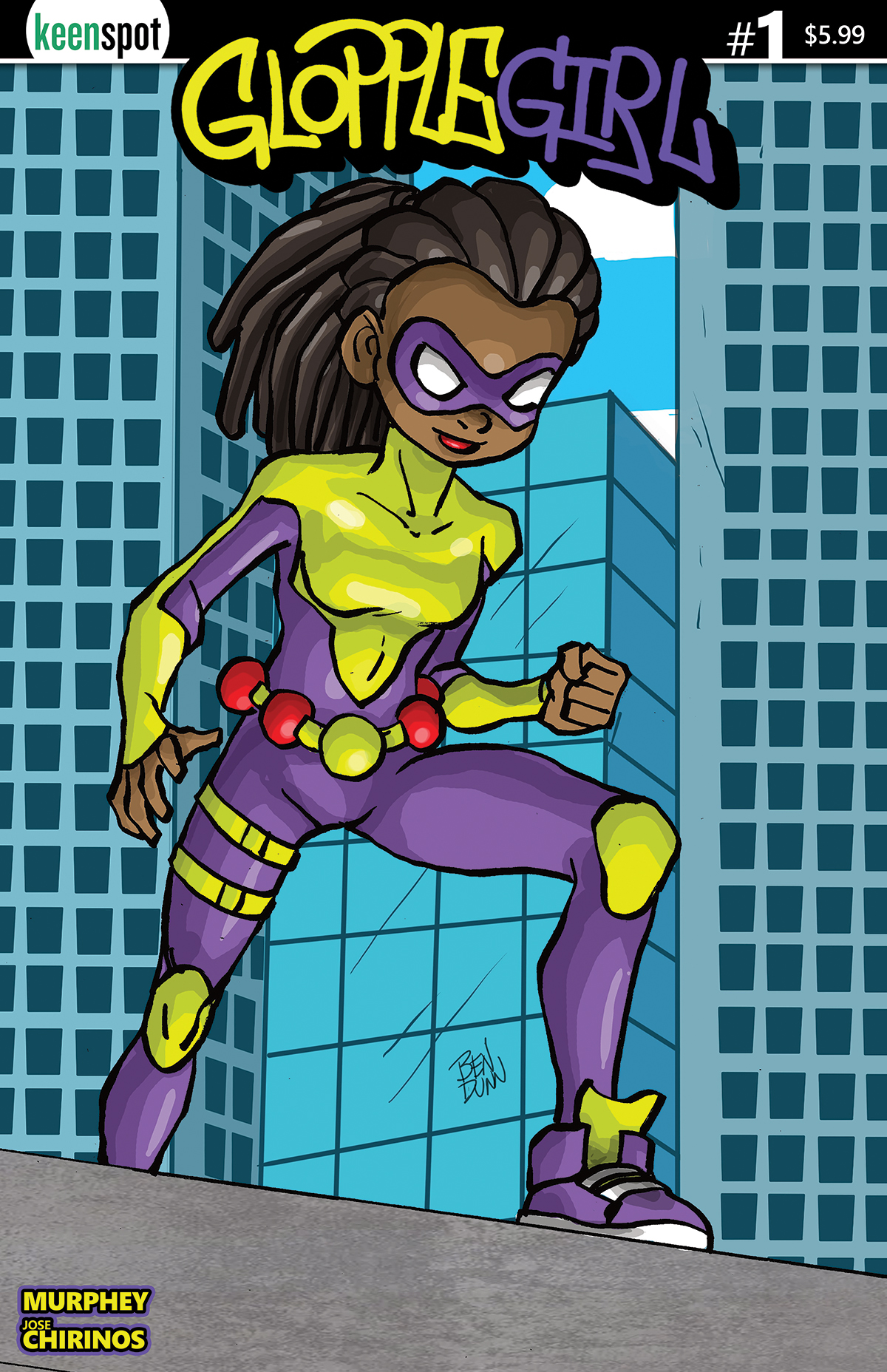 GLOPPLE GIRL #1 CVR B BEN DUNN VAR