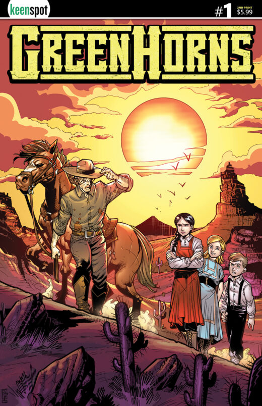 GREENHORNS #1 Second Printing Cvr A Athila Fabbio Pete Pantazis