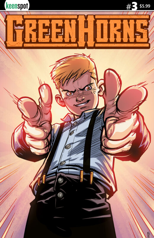 GREENHORNS #3 CVR B ATHILA FABBIO PETE PANTAZIS GUN HANDS VAR