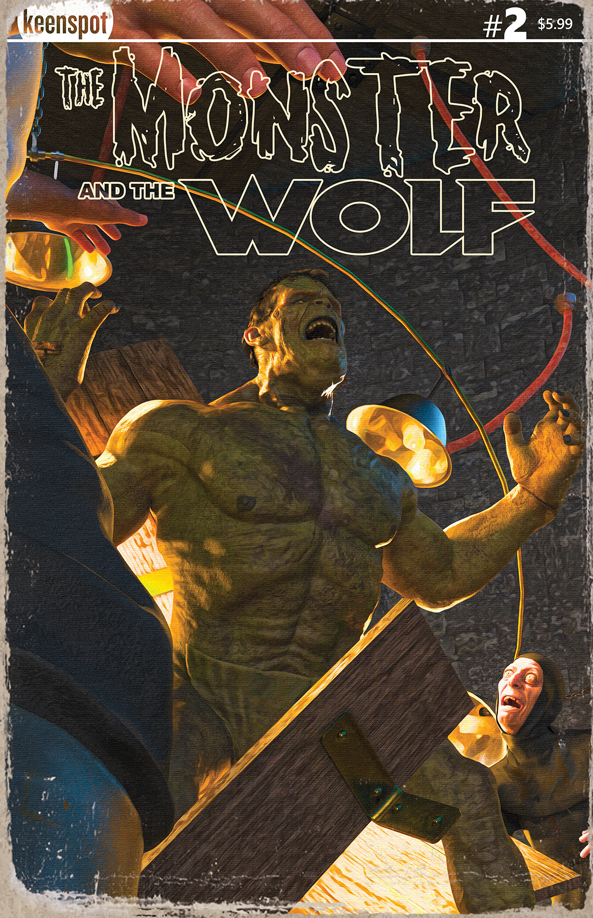 MARK SPEARS MONSTERS THE MONSTER & THE WOLF #2 CVR A MARK SPEARS THE MODERN PROMETHEUS