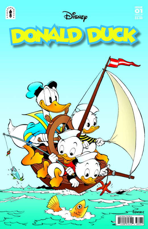 DONALD DUCK LEGACY #389 THE GOLDEN PINEAPPLE CVR C CARL BARKS VAR