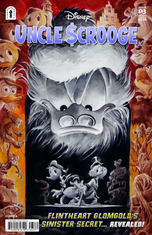 UNCLE SCROOGE FLINTHEART GLOMGOLDS SINISTER SECRET #3 (OF 3) CVR A PAOLO MOTTURA