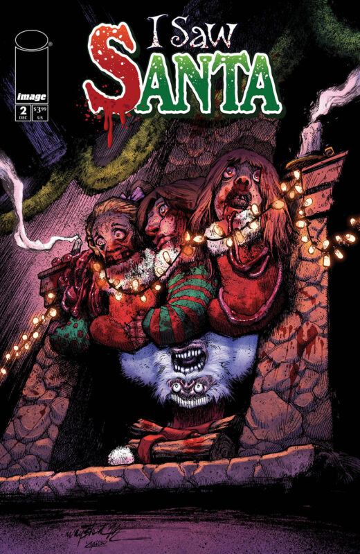 I SAW SANTA A SPAWN UNIVERSE CHRISTMAS STORY #2 (OF 2) CVR B JONATHAN WAYSHAK VAR