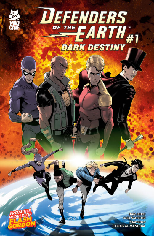 DEFENDERS OF THE EARTH DARK DESTINY #1 (OF 4) CVR B VASCO GEORGIEV VAR