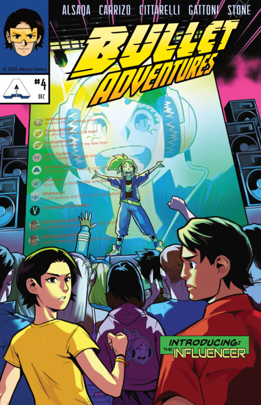 BULLET ADVENTURES #4 CVR A NICOLAS CARRIZO FRANCESCA CITTARELLI