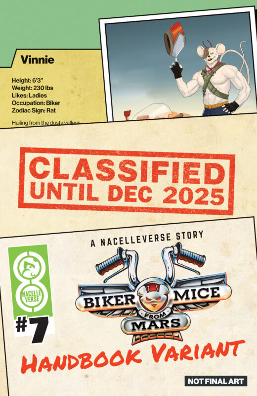 BIKER MICE FROM MARS (2025) #7 CVR B DOTUN AKANDE HANDBOOK VAR