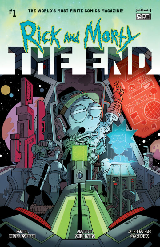 RICK AND MORTY THE END #1 CVR B TROY LITTLE VAR