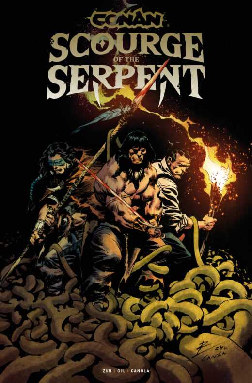 CONAN THE BARBARIAN SCOURGE OF THE SERPENT #4 (OF 4) CVR A ROBERTO DE LA TORRE (MR)
