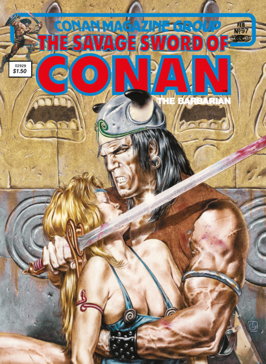 SAVAGE SWORD OF CONAN THE ORIGINAL COMICS OMNIBUS HC VOL 07 DIRECT MARKET EDITION CVR (MR)