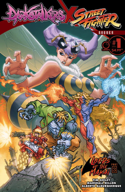 DARKSTALKERS X STREET FIGHTER ROGUES #1 (ONE SHOT) CVR A ALBERTO ALBURQUERQUE