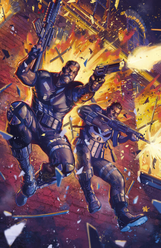 MARVEL KNIGHTS PUNISHER #1 BEN HARVEY VIRGIN VARIANT