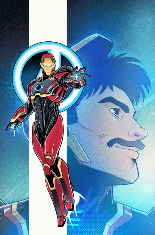 AVENGERS #31 LUCIANO VECCHIO IRON MAN VIRGIN VARIANT [1:50]