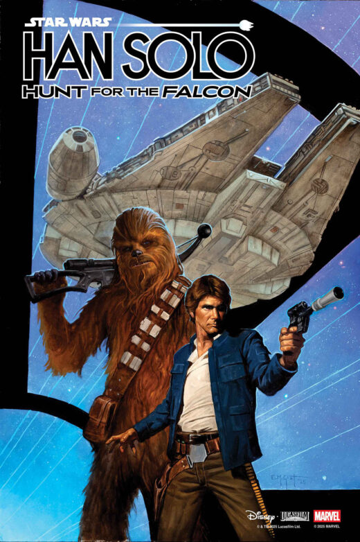 STAR WARS: HAN SOLO - HUNT FOR THE FALCON #4 E.M. GIST VARIANT