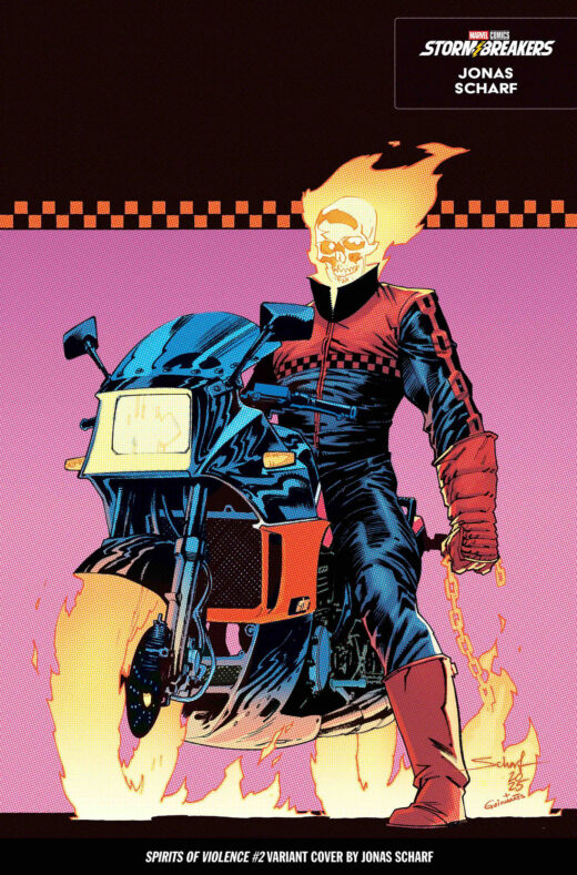 SPIRITS OF VIOLENCE #2 JONAS SCHARF FROM THE CHAOS A COSTUME VARIANT