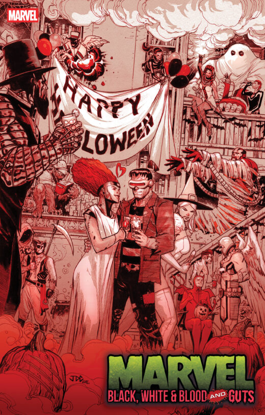 MARVEL BLACK, WHITE & BLOOD AND GUTS #1 JOSHUA CASSARA VARIANT